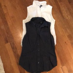 Dress Tank Blouses Pair Ny&Co